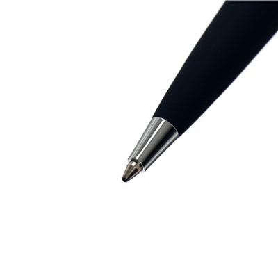 Ручка шариковая поворотная, 1.0 мм, Bruno Visconti SIENNA, стержень синий, синий металлический корпус, в металлическом футляре