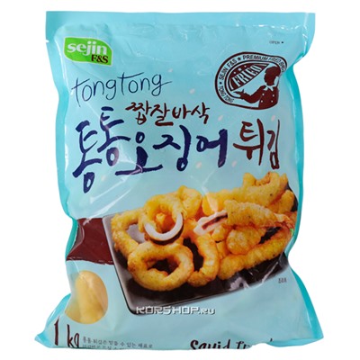 Кольца жареного кальмара Корея 1 кг Акция