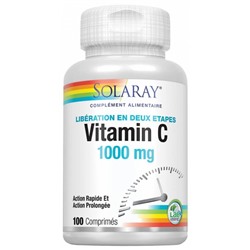 Solaray Vitamine C 1000 mg 100 Comprim?s