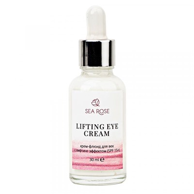 Крем-флюид для век Lifting eye cream с лифтинг эффектом (SPF 15+)