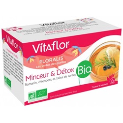 Vitaflor Minceur and D?tox Bio 18 Sachets