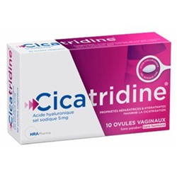 HRA Pharma Cicatridine 10 Ovules Vaginaux