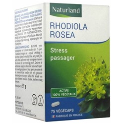 Naturland Rhodiola Rosea 75 V?g?caps