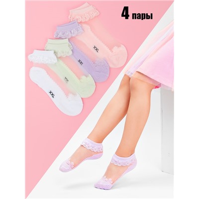 Носки для девочки 4 шт Fashion Socks