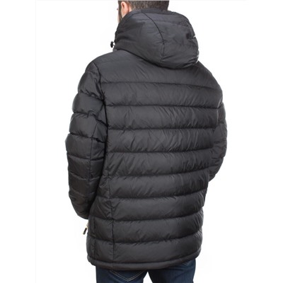 4015-L BLACK Куртка мужская зимняя ROMADA (200 гр. холлофайбер)