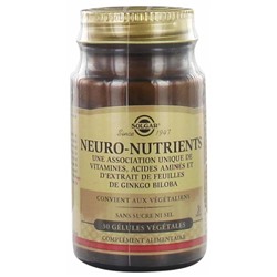Solgar Neuro-Nutrients 30 G?lules V?g?tales
