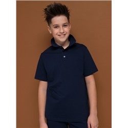 Джемпер (модель "футболка") для мальчиков Синий(41)
