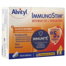 Alvityl ImmunoStim D?fenses de l Organisme 30 G?lules V?g?tales