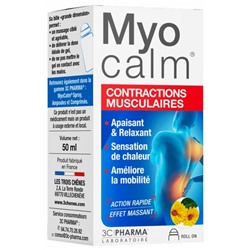 3C Pharma Myocalm Contractions Musculaires Roll-On 50 ml