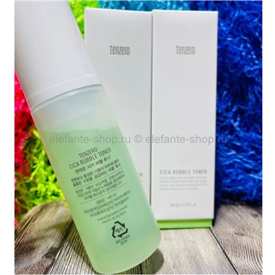 Тоник с центеллой азиатской TENZERO Cica Bubble Toner 140ml (125)