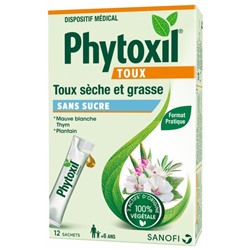 Sanofi Phytoxil Toux S?che et Grasse 12 Sachets