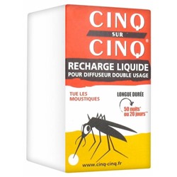 Cinq sur Cinq Recharge Liquide Anti-Moustiques 35 ml