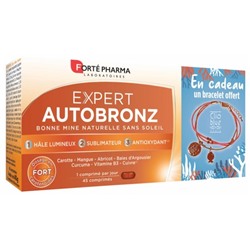 Fort? Pharma Expert AutoBronz 45 Comprim?s + 1 Bracelet Offert