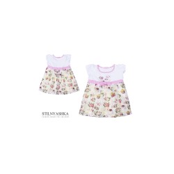 Платье ПЛ-1302 Baby collection Rose