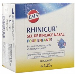 Rhinicur Sel de Rin?age Nasal pour Enfants 20 sachets