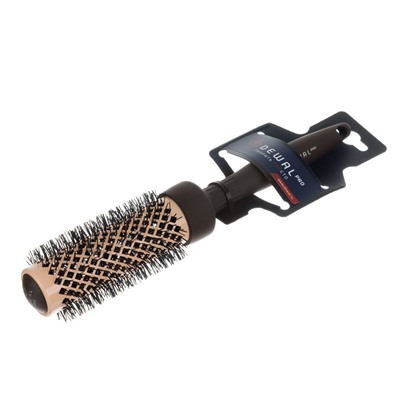 Dewal Термобрашинг для волос с антистатиком / Mokka BRM33, 33/55 мм, коричневый