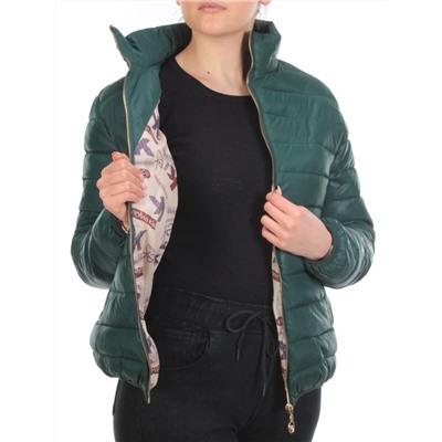 GB/T2662-1 DK. GREEN Куртка демисезонная женская YUEERZIYA (100 гр. синтепон)