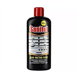 Сред-во для плит SANITOL 250мл экстра гель д/чист.плит