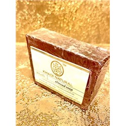 Мыло ручной работы с Миндалем Khadi Pure Almond Soap 125 гр