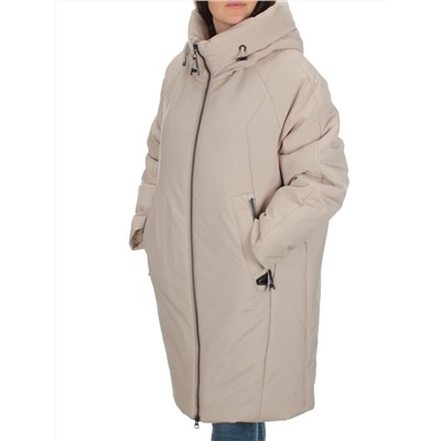 M-9097 BEIGE Пальто зимнее женское CORUSKY  (верблюжья шерсть)