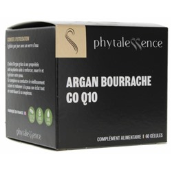 Phytalessence Argan Bourrache CO Q10 60 G?lules