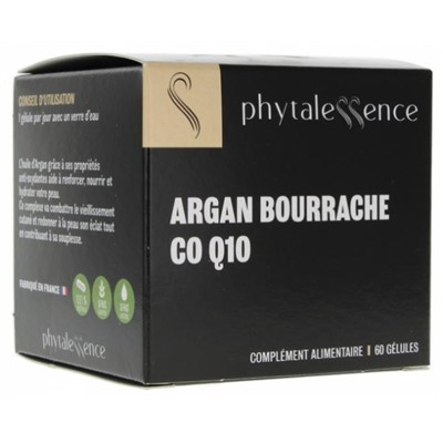Phytalessence Argan Bourrache CO Q10 60 G?lules