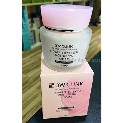 Крем для лица 3W CLINIC Flower Effect Extra Moisturizing Cream 50g (51)