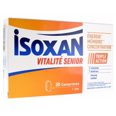 Isoxan Vitalit? Senior 20 Comprim?s