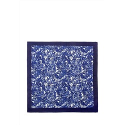 Карманный платок GREG Hanky-poly 33х33-синий 908.1.28