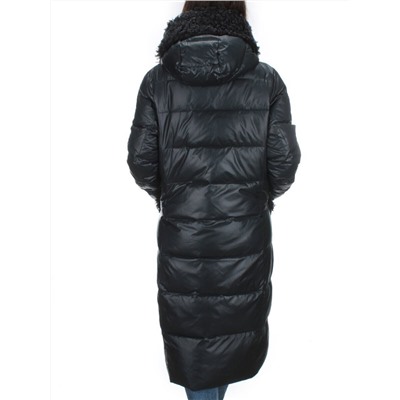 C1068-1A DK.BLUE Пальто зимнее женское (200 гр. холлофайбер)