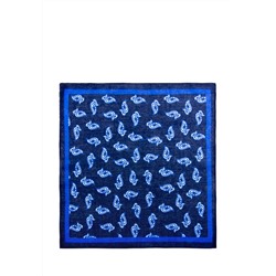 Карманный платок GREG Hanky-poly 33х33-синий 810.1.16