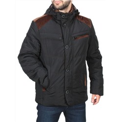 J8270 BLACK Куртка мужская зимняя NEW B BEK (150 гр. холлофайбер)