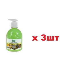 Domix Green жидкое мыло оливковое молочко с дозатором 500мл 3шт