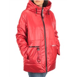 BM-1055 RED Куртка демисезонная женская (100 гр. синтепон)