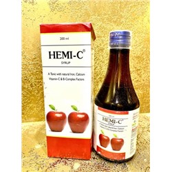 Сироп Хеми-С (Hemi-C Syrup) Arya Aushadhi Pharmaceuticals, 200 ml
