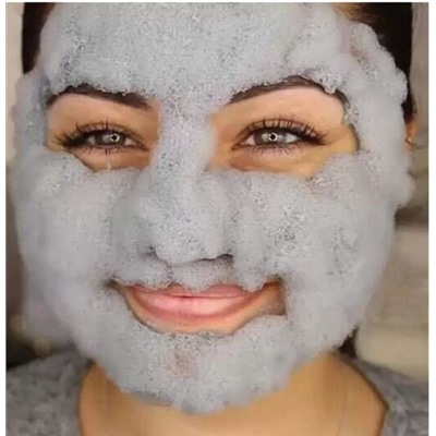 Пузырьковая маска для лица - BioAqua, Carbonated Bubble Clay Mask, 100 г.