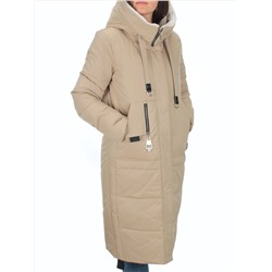 2270 BEIGE Пальто зимнее женское (200 гр. тинсулейт)