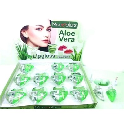 Двойной блеск для губ Mocallure Aloe 2в1 (упаковка 12шт)