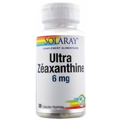 Solaray Ultra Z?axanthine 6 mg 30 Capsules V?g?tales