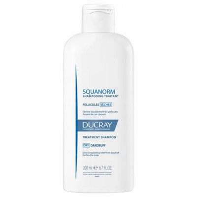 Ducray Squanorm Shampoing Traitant Pellicules S?ches 200 ml
