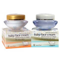 Крем с экстрактом плаценты и коллагена  Baby face cream