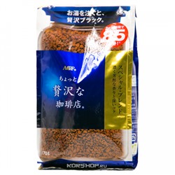 Растворимый кофе Special Blend A Little Luxury Coffee AGF, Япония, 170 г. Срок до 31.10.2023. АкцияРаспродажа
