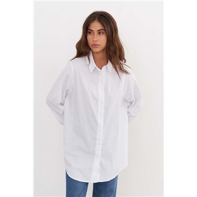 Рубашка длинная  SCT_002_W/Белый