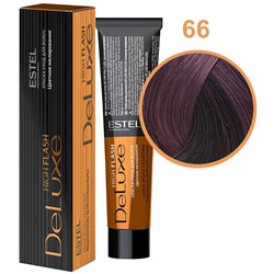 Краска-уход для волос 66 Фиолетовый интенсивный DeLuxe High Flash ESTEL 60 мл