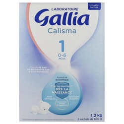 Gallia Calisma 1er ?ge 0-6 Mois 1,2 kg