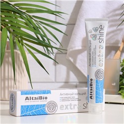 Зубная паста AltaiBio для укрепления эмали зубов активный кальций, 75 мл