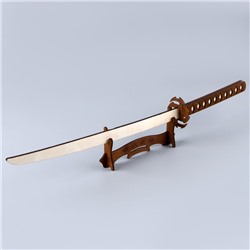 Детская игрушка меч «Катана» на подставке