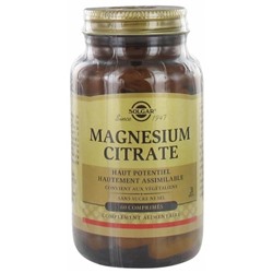 Solgar Magnesium Citrate 60 Comprim?s