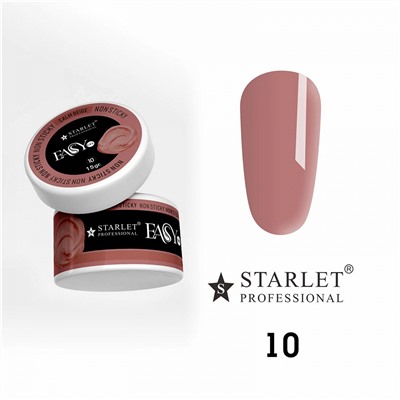 Гель для моделирования и укрепления ногтей Starlet Professional Easy 15гр, тон 10