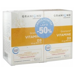 Granions Vitamine D3 Lot de 2 x 60 G?lules